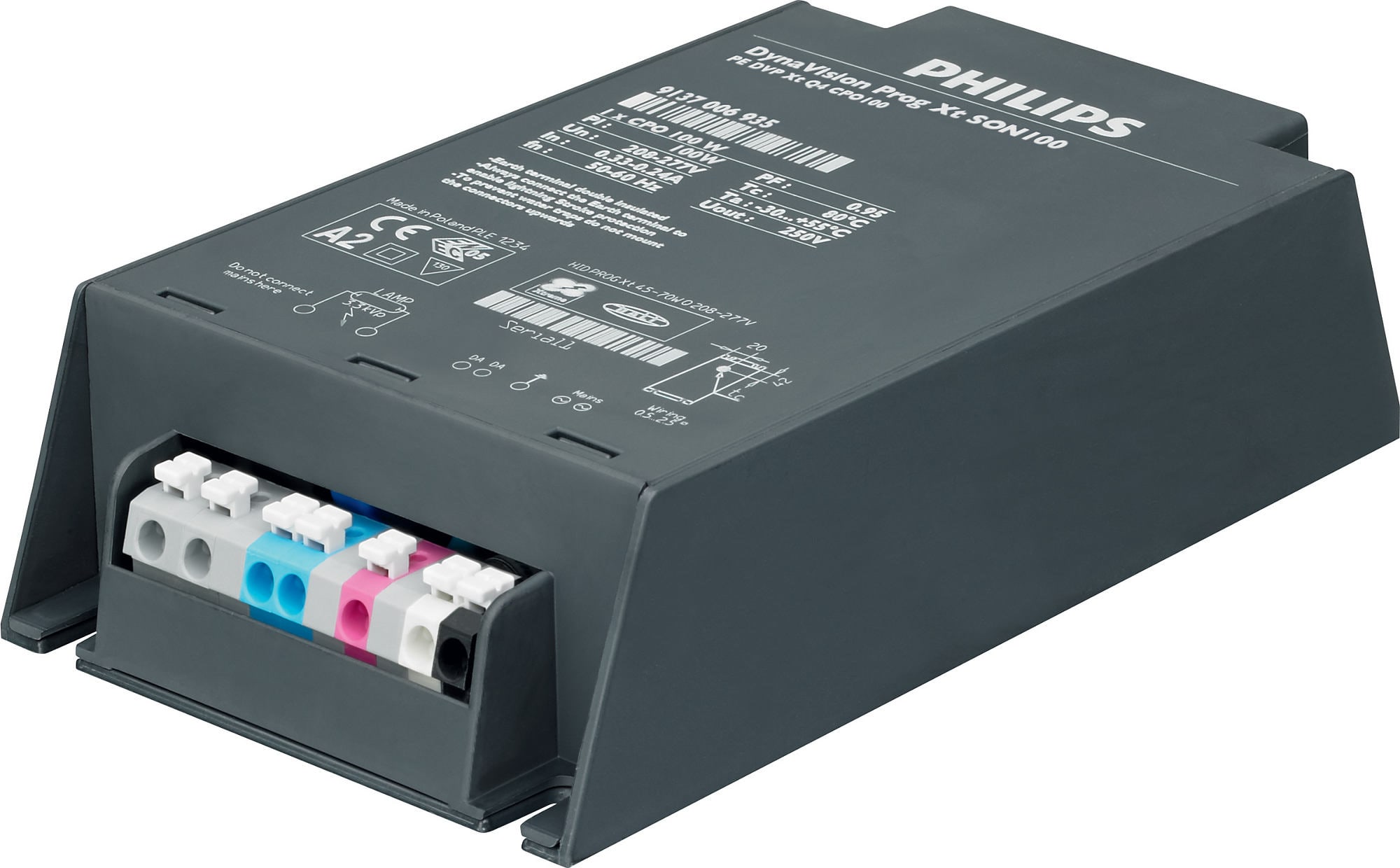SIGNIFY ITALY SPA PHLHIDDV100SONQ Ballast (electrical) - DynaVision Programmable Xtreme for SON