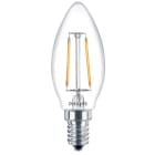 SIGNIFY ITALY SPA - PHLPHILEDCAN25E14 CLA LEDCANDLE ND 2-25W B35 E14 827 CL