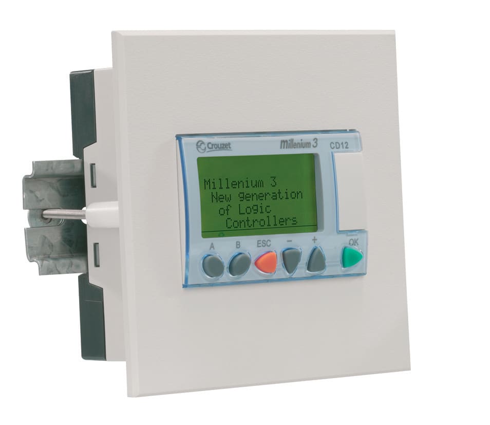 CROUZET - CRO88970809 LOGIC CONTROLLER MILLENIUM 3 M3 PLASTRON