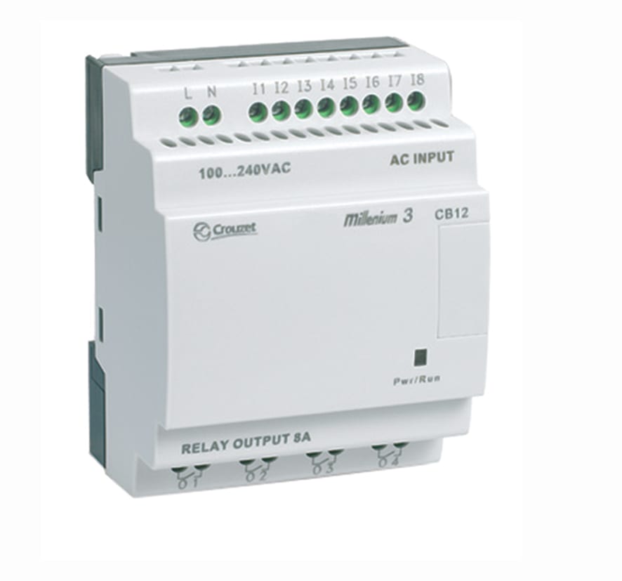 CROUZET - CRO88974023 LOGIC CONTROLLER MILLENIUM 3 M3 CB12- 8E