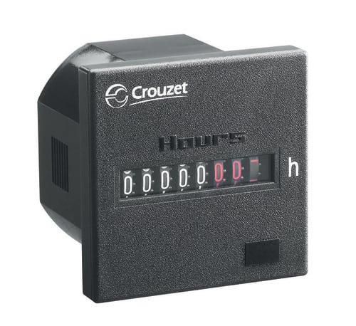 CROUZET - CRO99772715 COUNTER CHM48 HORAIRE 48X48 100-130VAC/6