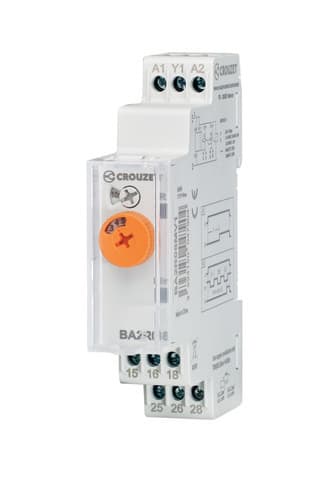 CROUZET CROBA2R08MV1 SYR-LINE DOUBLE OUTPUT TIMER BA2R, 12-24