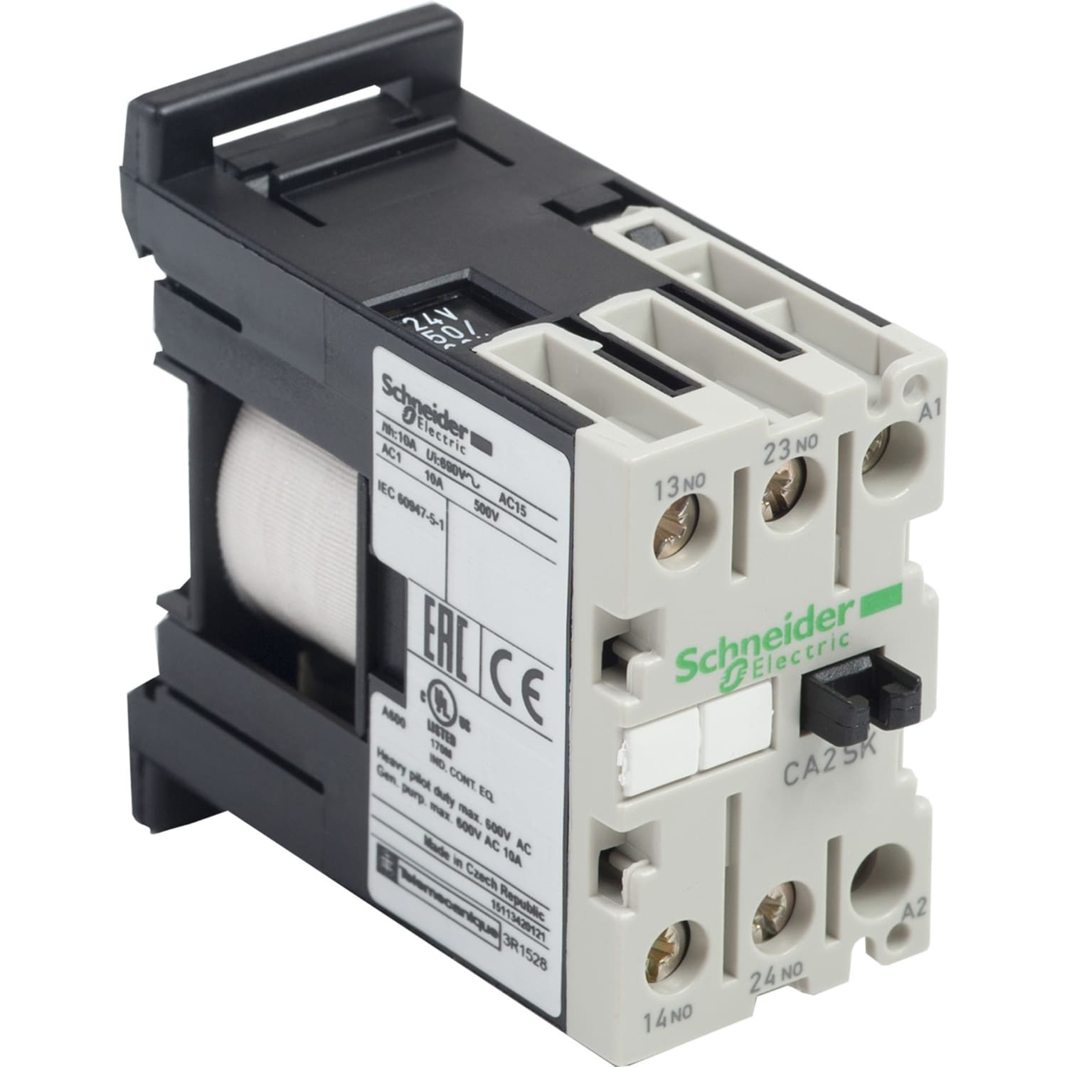 SCHNEIDER ELECTRIC - SNRCA2SK11P7 CONT AUX.1F 1O 230V 50/60