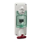 SCHNEIDER ELECTRIC - SNRPKB63U535 Unika interlocked socket - 63 A - 3P + N + E - 380...415 V AC - IP65 - panel