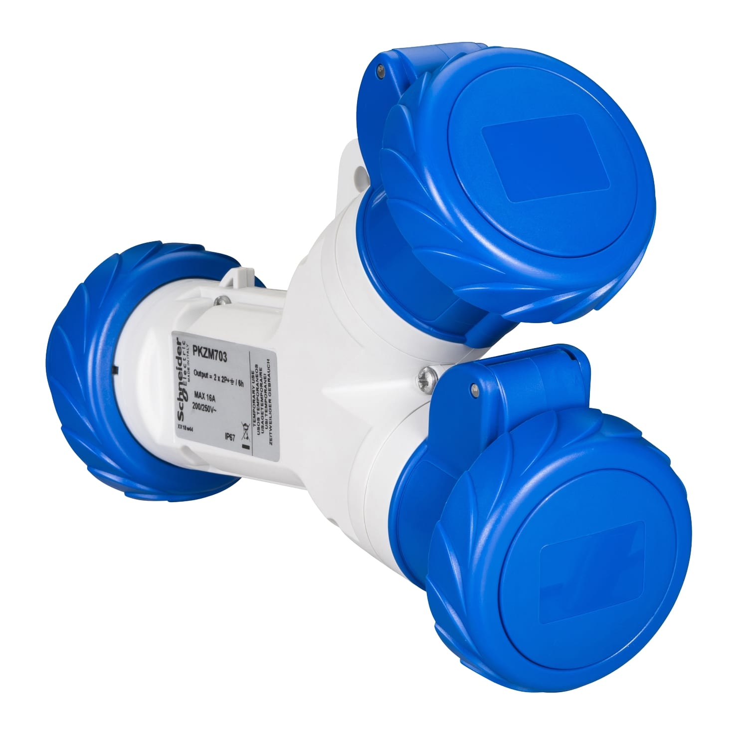 SCHNEIDER ELECTRIC SNRPKZM703 MOLTIPL.ST.2U 2PT 16A 220V IP67