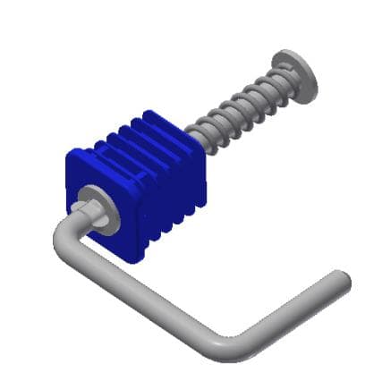 FACAL SRL - FAFPL-344 TIRANTE IN ACCIAIO ANTI SFILO COMPLETO (