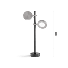 PLATEK LIGHT SRL - PLK8951110.01 PALETTO FROG 500MM - COLORE NERO