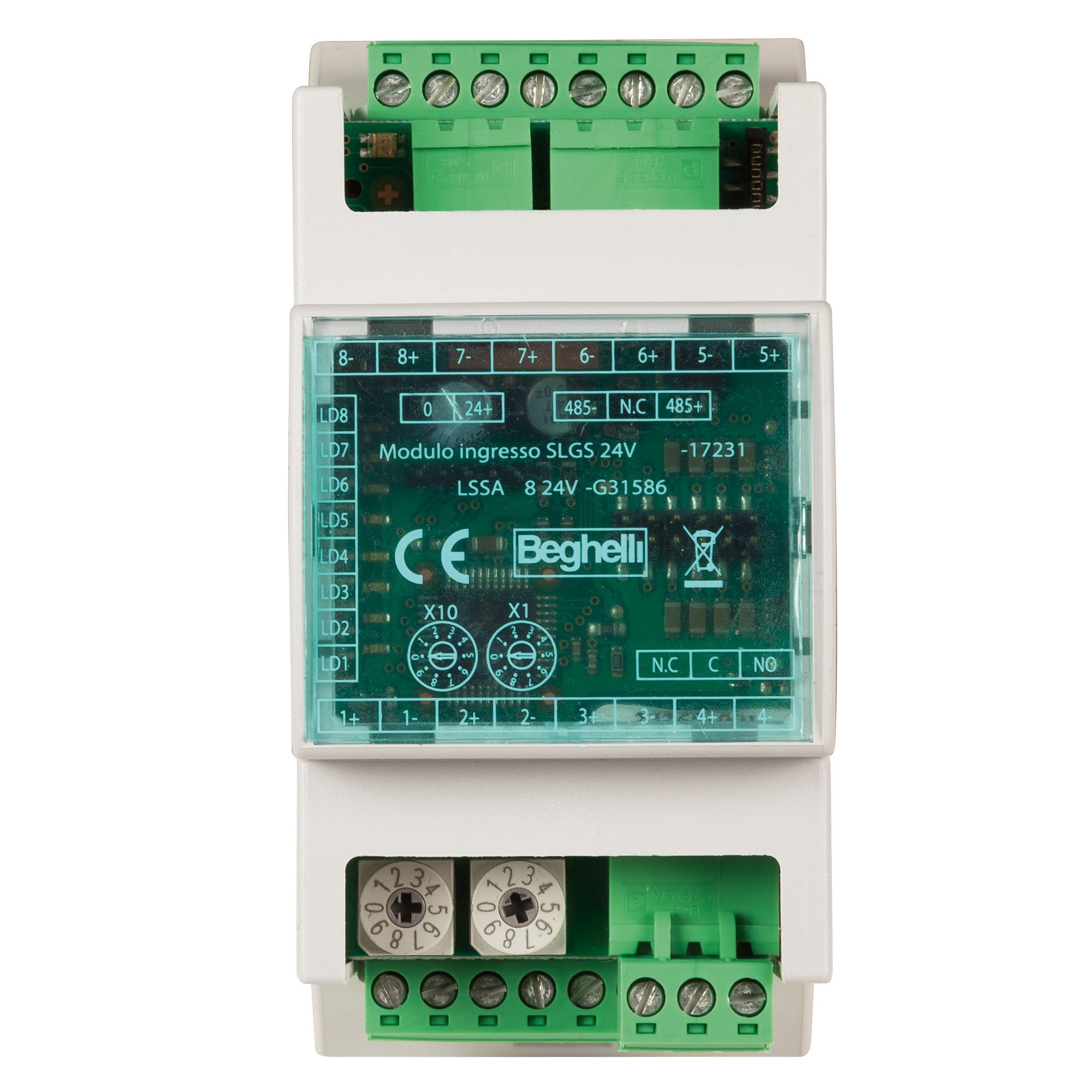 BEGHELLI BEG17230 MODULO INGRESSO SLGS 230V DIN