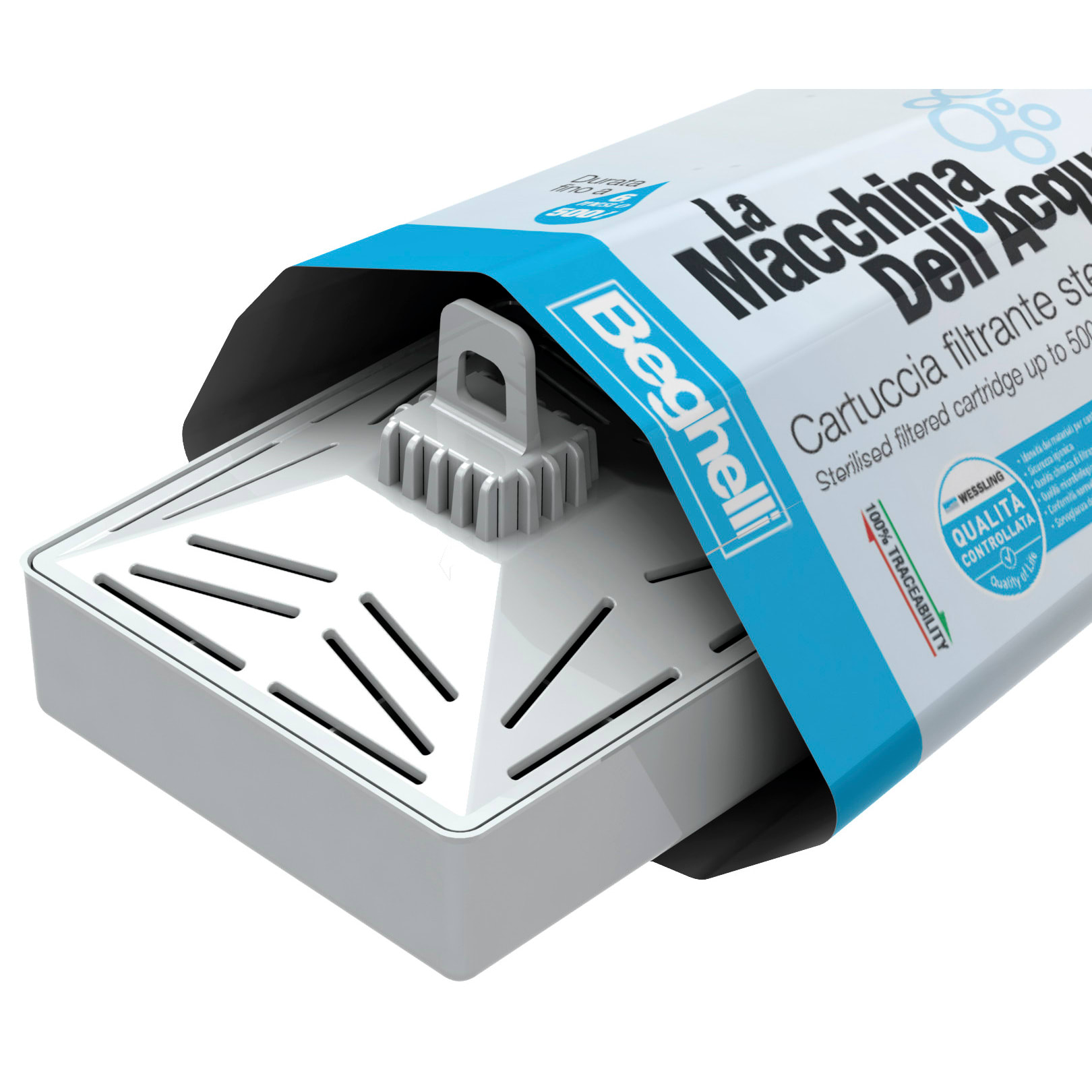 BEGHELLI - BEG3341 FILTRO 500LT CARB.ATT+RES 3341