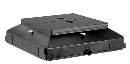 PERFORMANCE IN LIGHT PRI310379 CONTROCASSA STEEL SQUARE 34
