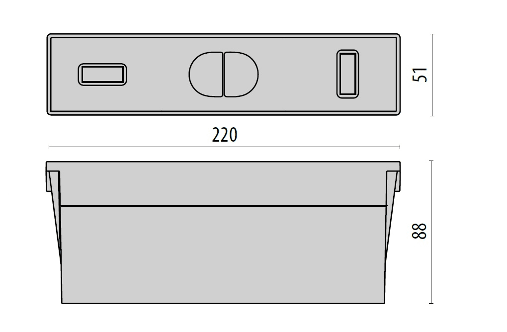 PERFORMANCE IN LIGHT - PRI310475 CONTROCASSA INSERT+ 1