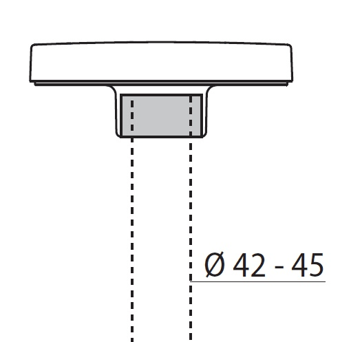PERFORMANCE IN LIGHT - PRI310481 ADATT TESTAPALO D.42/45MM PADO AN3