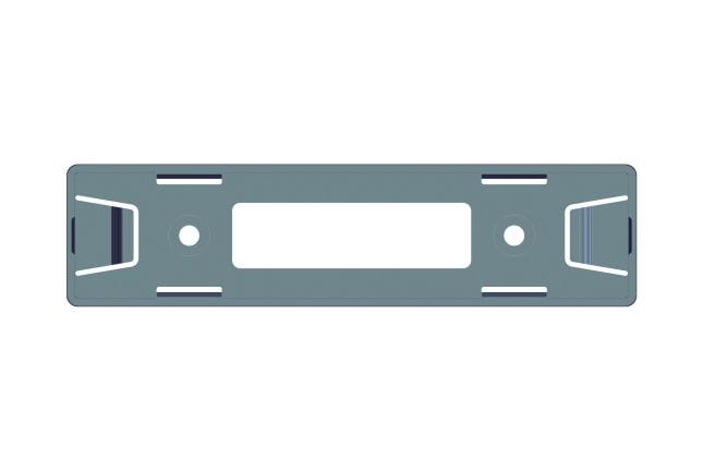 CABUR SRL - CBRPT7017BA PT7017BA PORTATARGH.X TARGHETTE ADESIVO