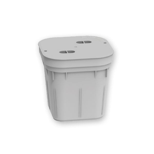 ARNOCANALI S.P.A - ARNPZ2323G POZZETTO E COPERCHIO 23X23 GRIGIO