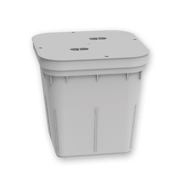 ARNOCANALI S.P.A - ARNPZ3232G POZZETTO E COPERCHIO 30X30 GRIGIO