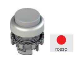 PIZZATO ELETTRICA S. - PZZE2 3PL2S329GB0 PULSANTE LUMINOSO SPORGENTE ROSSO CON MA