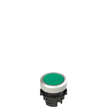 PIZZATO ELETTRICA S. - PZZE2 2PU2R4290 PULSANTE AD IMPULSO RASATO VERDE