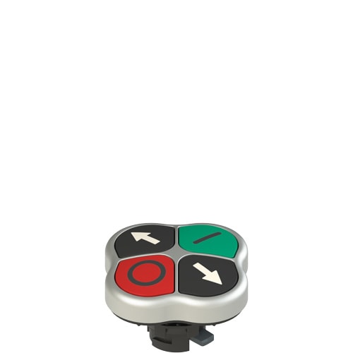 PIZZATO ELETTRICA S. - PZZE2 3PQFA9QAAD PULSANTE QUADRUPLO