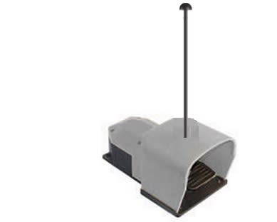 PIZZATO ELETTRICA S. - PZZPX 42040-A INTERRUTTORE A PEDALE SINGOLO CON PROTEZ