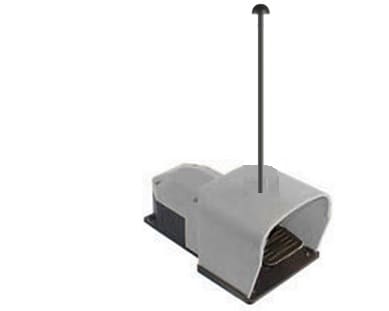 PIZZATO ELETTRICA S. - PZZPX 42040-A INTERRUTTORE A PEDALE SINGOLO CON PROTEZ