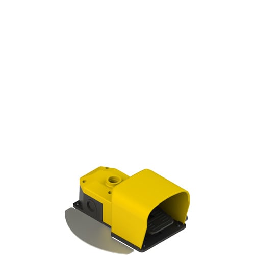 PIZZATO ELETTRICA S. - PZZPX 12040-C INTERRUTTORE A PEDALE SINGOLO CON PROTEZ