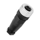 PIZZATO ELETTRICA - PZZVF CBMP4DM04 CONNETTORE FEMMINA M12 4 POLI DA CABLARE