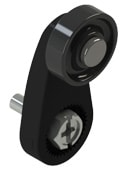 PIZZATO ELETTRICA S. - PZZVF LE30 LEVA IN PLASTICA CON ROTELLA DIAMETRO 1