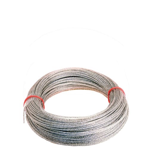 PIZZATO ELETTRICA S. - PZZVF AF-FN3AT100 FUNE IN ACCIAIO OTTONATO RIVESTITA IN PL