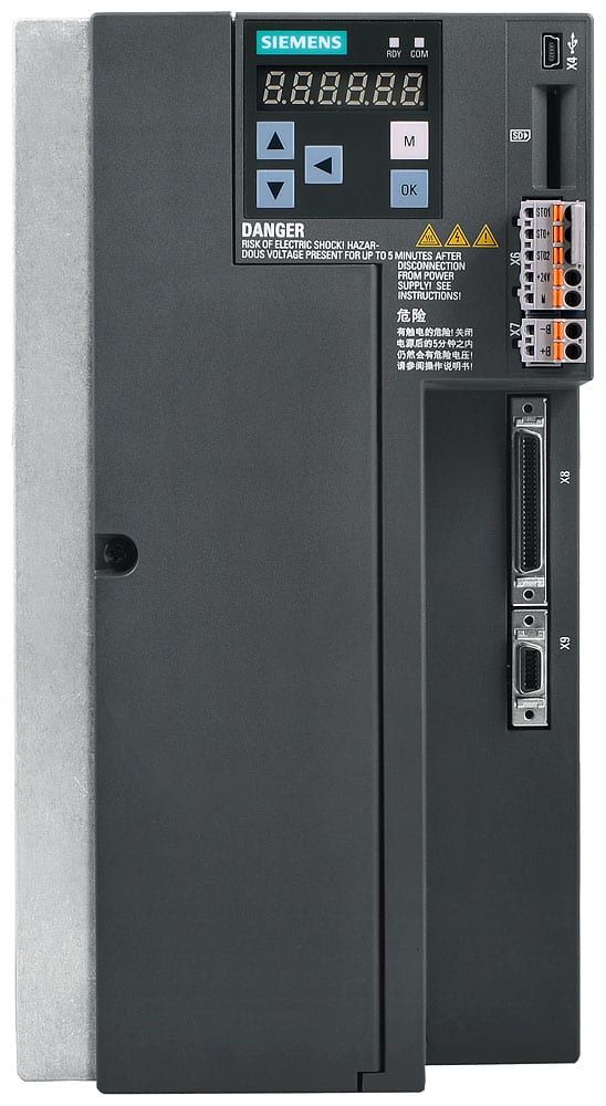 SIEMENS - SIE6SL32105FE170UA0 SINAMICS V90, 3 AC 400V 7.0KW