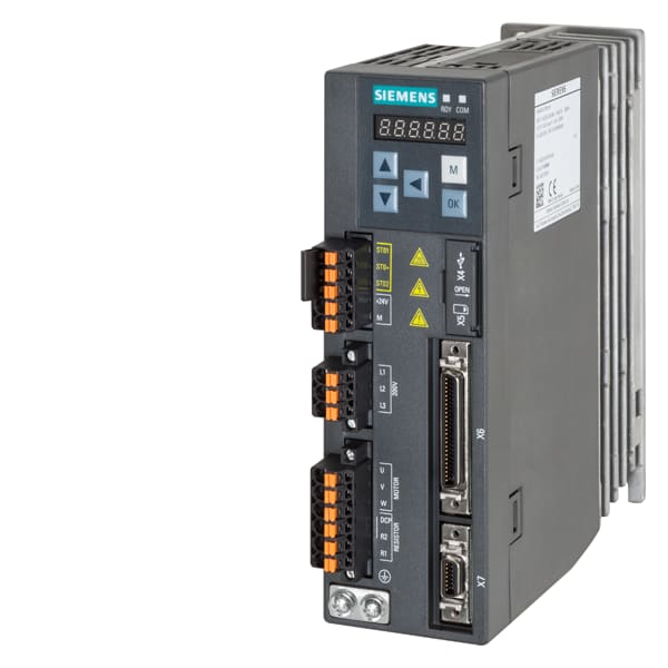 SIEMENS SIE6SL32105FB104UA1 SINAMICS V90, 1/3 AC 200V 0.4KW