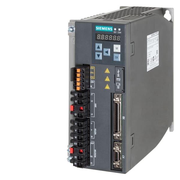 SIEMENS SIE6SL32105FB108UA0 SINAMICS V90, 1/3 AC 200V 0.75KW