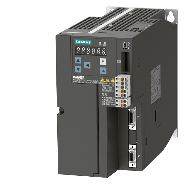 SIEMENS SIE6SL32105FE115UF0 SINAMICS V90, PROFINET, 3 AC 400V 1.5KW