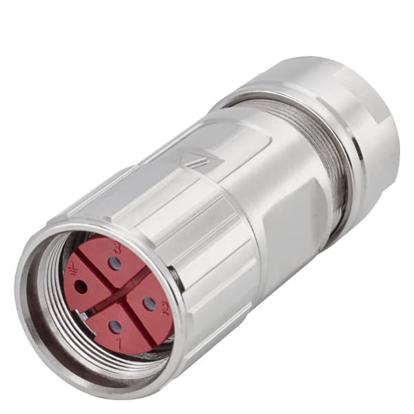 SIEMENS SIE6FX20030LL13 POWER CONNECTOR STRAIGHT