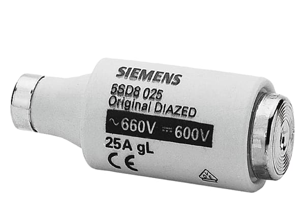 SIEMENS SIE5SD8025 DIA.DIII GL/GG E33 25A RA.690/600VCA/CC