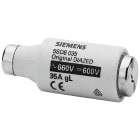 SIEMENS - SIE5SD8035 Cartuccia fusibile DIAZED 690 V per protezione di cavi e conduttori, classe di impiego gC
