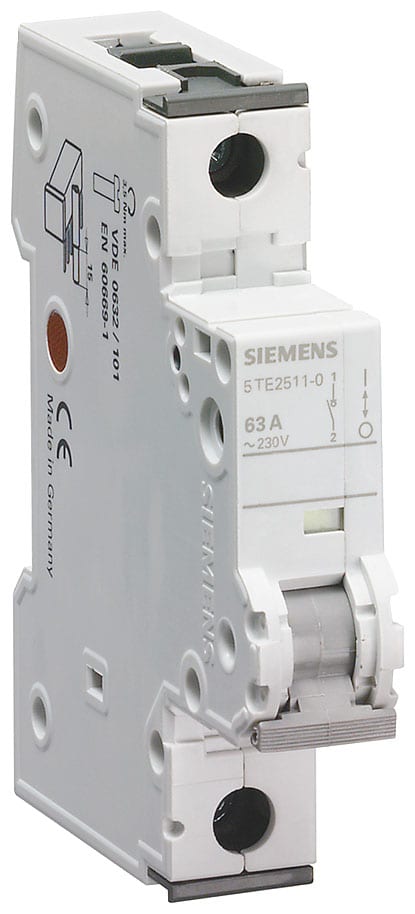 SIEMENS SIE5TE24110 INT. MAN-SEZ 40A 230VCA 1P ACCESS. 1UM