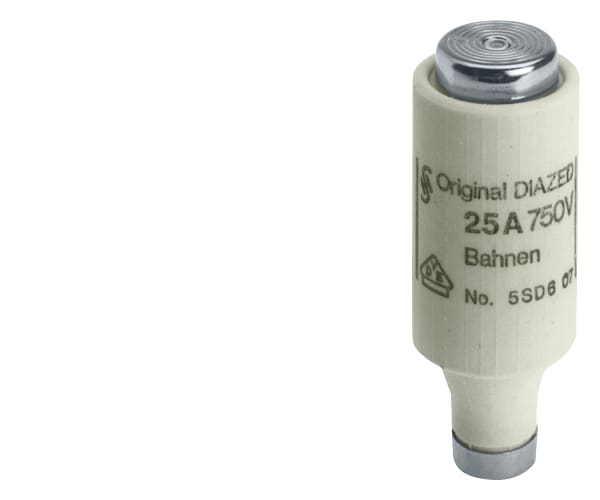 SIEMENS SIE5SD607 FUS. DIAZED DIII E33 25A RAP. 750VCA/CC