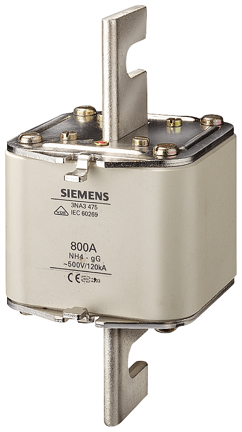 SIEMENS SIE3NA3475 FUS. NH GL/GG GR.4 500VCA 800A