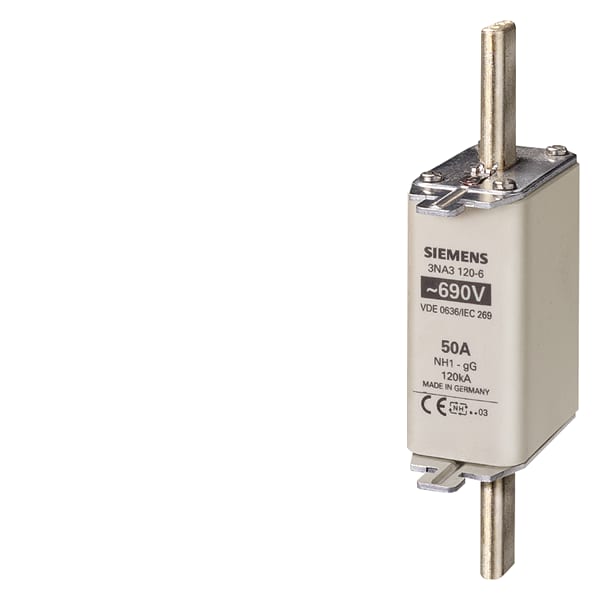 SIEMENS SIE3NA31206 FUS. NH GL/GG GR.1 690VCA 50A
