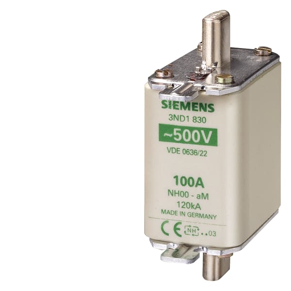 SIEMENS SIE3ND1830 FUS. NH AM GR.00 500VCA 100A