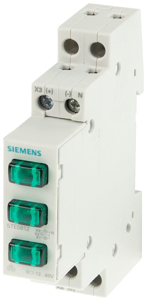 SIEMENS SIE5TE5802 LAMP.SEGN.3 SPIE VERDI 230VCA 5M 1UM