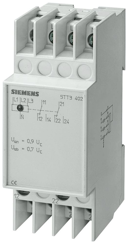 SIEMENS SIE5TT3403 RELE MIN.TENS.2D 230/400VCA 0,9-0,95 RE