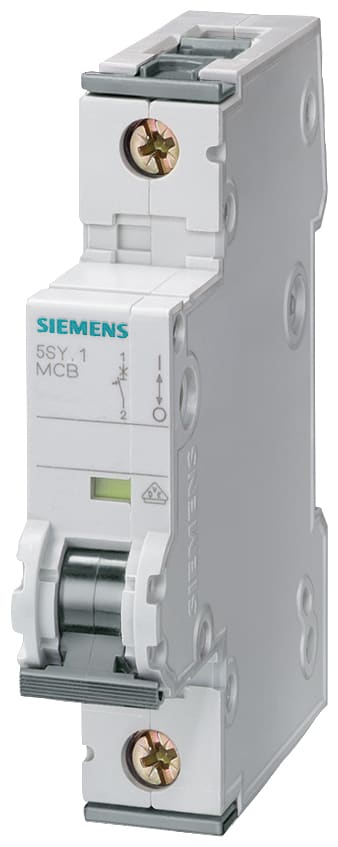 SIEMENS - SIE5SY61067 CIRCUIT BREAKER 6KA 1POL C6