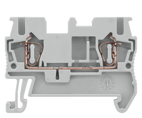SIEMENS SIE8WH20000AF00 MORSETTO A MOLLA 2,5MMQ, GRIGIO