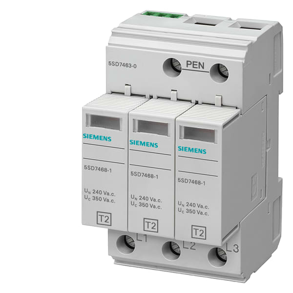 SIEMENS SIE5SD74630 LIMITATORE T2 3P TN-C 20KA
