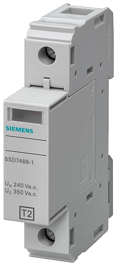 SIEMENS - SIE5SD74610 LIMITATORE T2 1P L-N 20KA