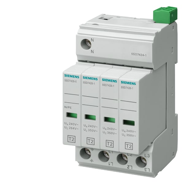 SIEMENS SIE5SD74241 LIMIT.T2 4P TT,TN-S+C.S.FM 20KA ING.R