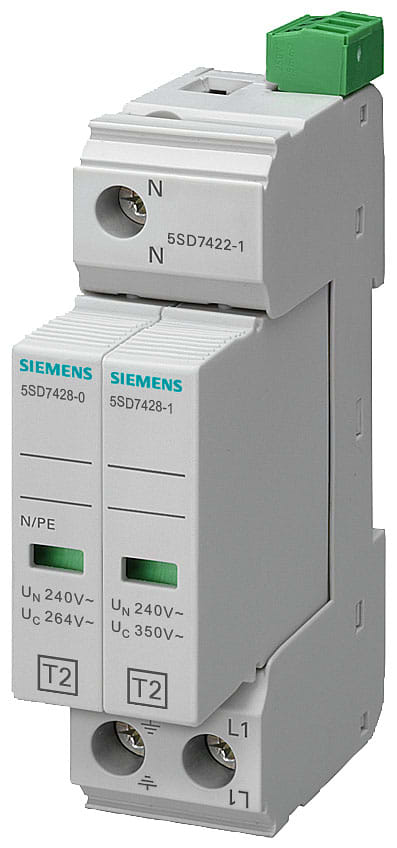 SIEMENS - SIE5SD74221 LIMIT.T2 2P TT,TN-S+C.S.FM 20KA ING.R