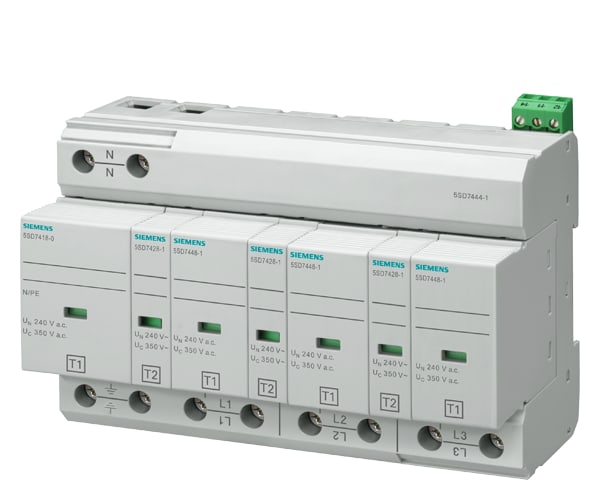 SIEMENS SIE5SD74441 COMBI ARR.T1+2/B+C 350V TNS/TT