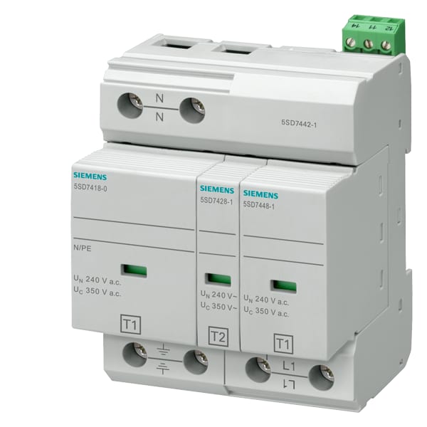 SIEMENS SIE5SD74421 SCARICAT.COMB. T1+2, 2P TT,TN-S 100K